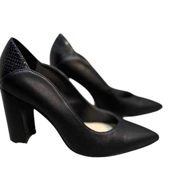 Nine West Black Heels 8.5 M - Picture 1 of 4